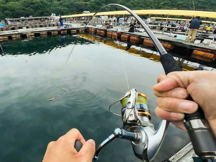 釣りおじさん試作ウキ釣り用スピニングロッド