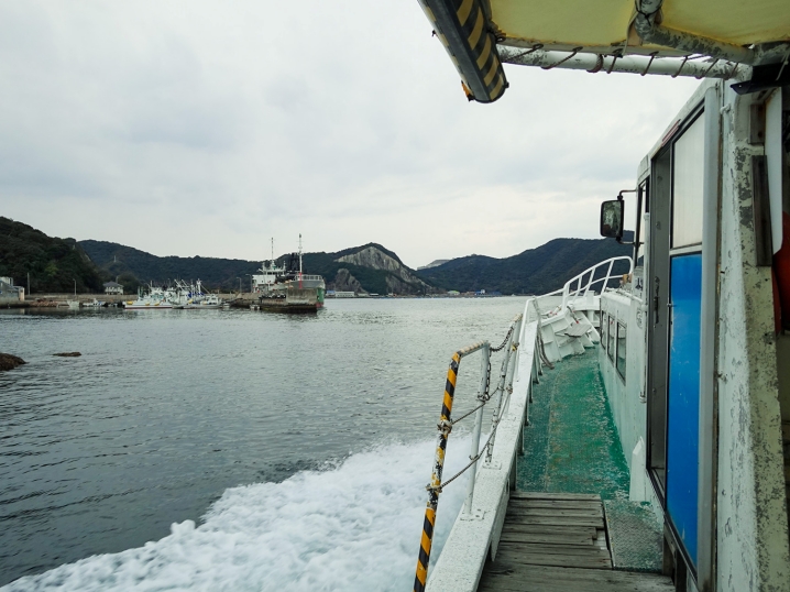 姫路港から家島諸島の「西島」へ3